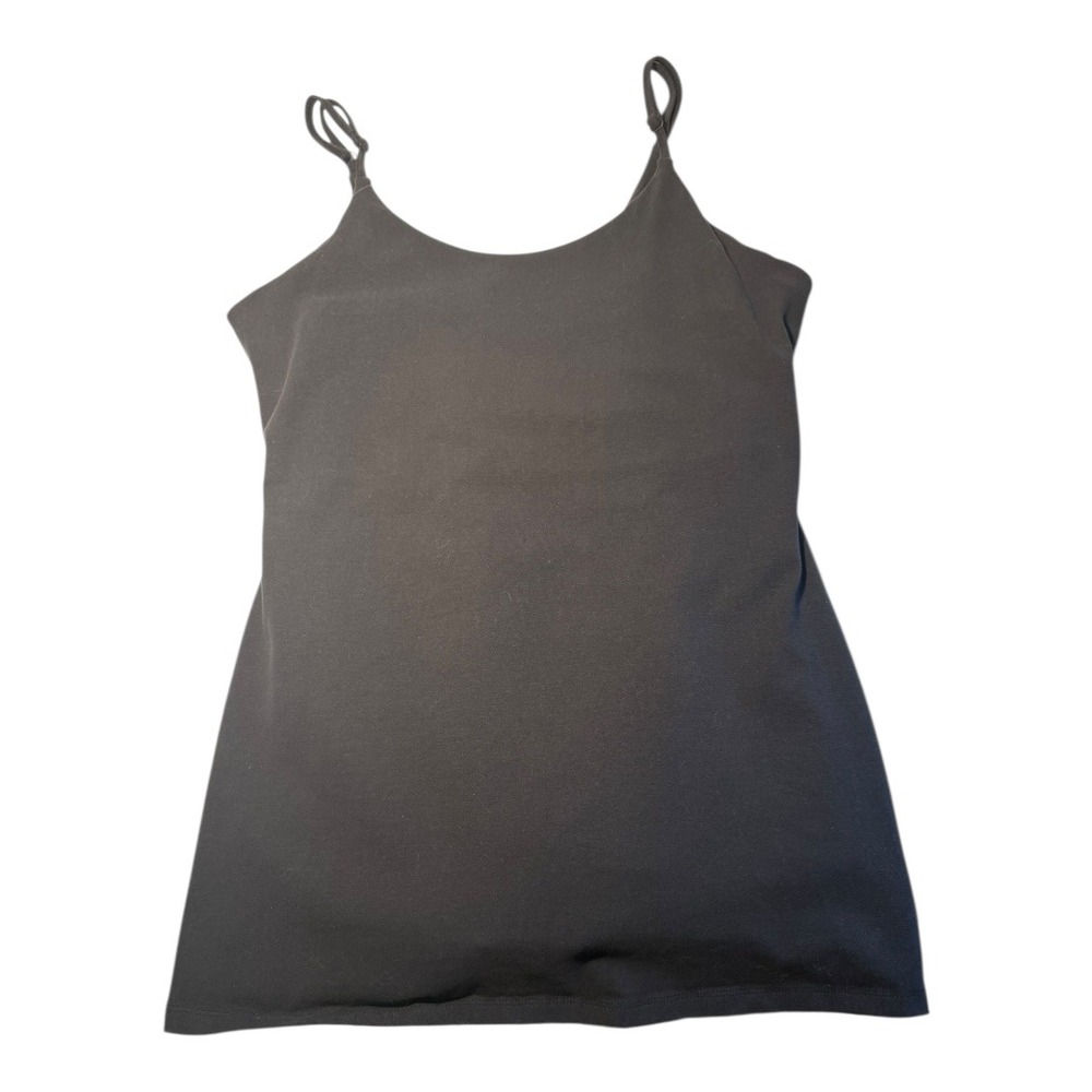 Abound Nordstrom Black Jet Basic Spaghetti Strap Tank Top Camisole Shorts Large